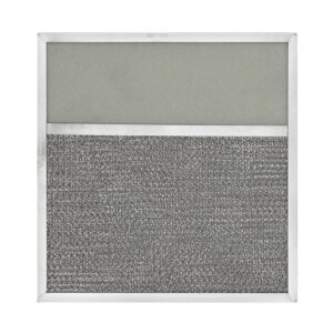 RLF1123 Aluminum Grease Filter with Light Lens, 11-3/8 X 11-3/4 X 3/8, 3" Lens