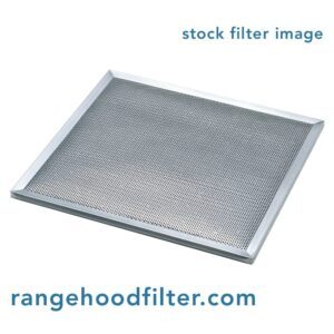 Custom Aluminum and Carbon Combination Grease and Odor Filter for Range Hood or Microwave
