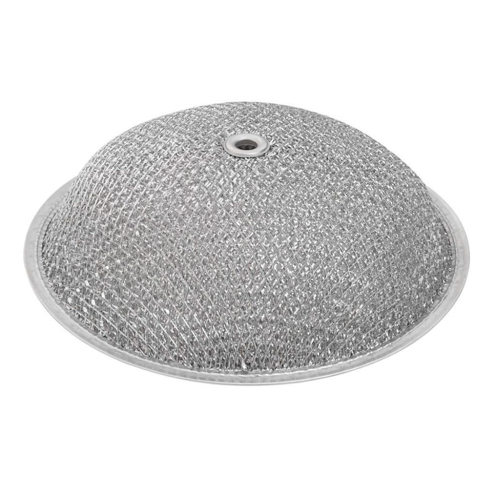 RDF0903 Aluminum Grease Filter, 9-1/2 Round Shape X 3/32, D2-3/8, with Grommet Hole