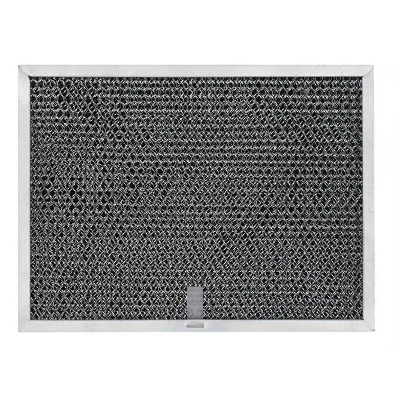 RHP0802 Aluminum/Carbon Grease and Odor Filter for Non-Ducted Range Hood or Microwave Oven | with Pull Tab