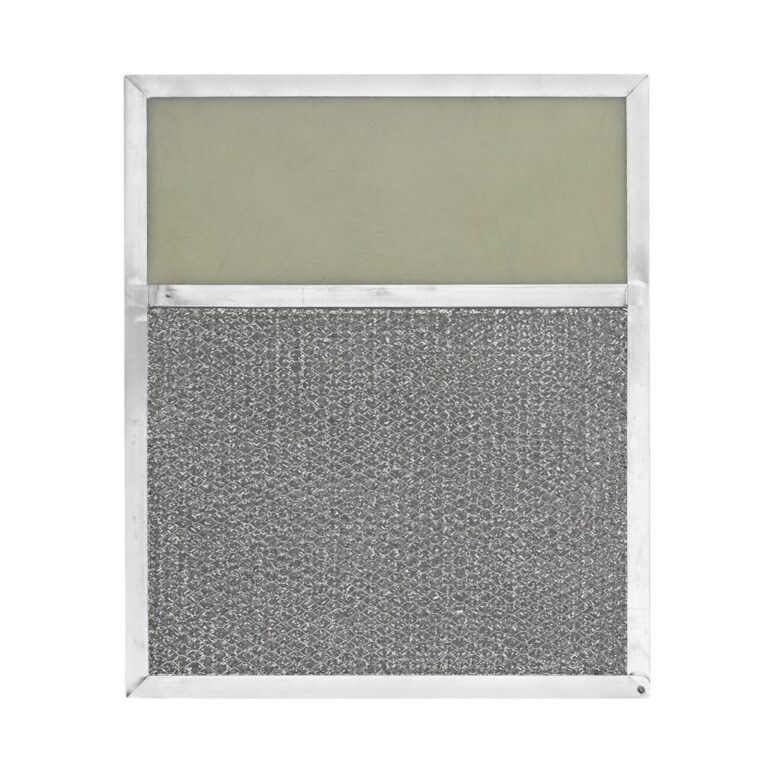RLF1001 Aluminum Grease Filter with Light Lens, 10 X 11-7/8 X 3/32, 4" Lens