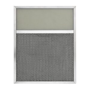 RLF1002 Aluminum Grease Filter with Light Lens for Ducted Range Hood | 4″ Lens