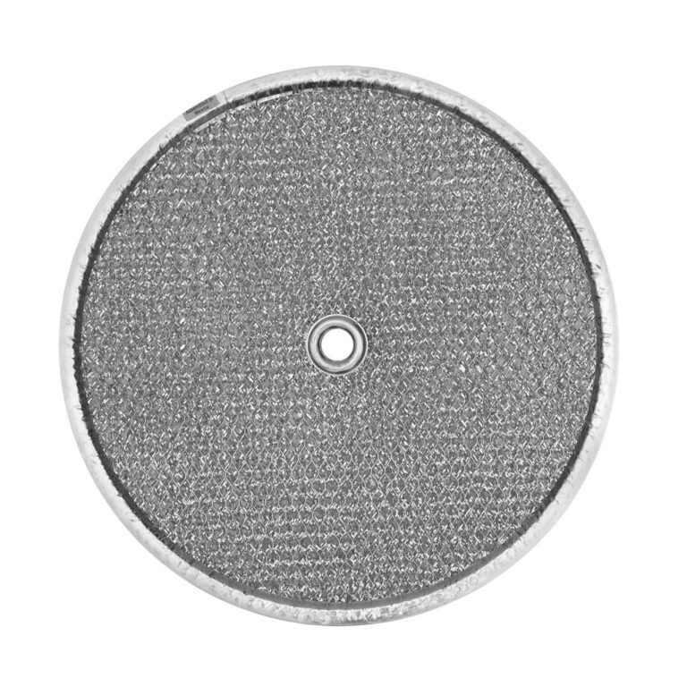 RRF0903 Aluminum Grease Filter, 9-1/2" Round X 3/32, with Grommet Hole