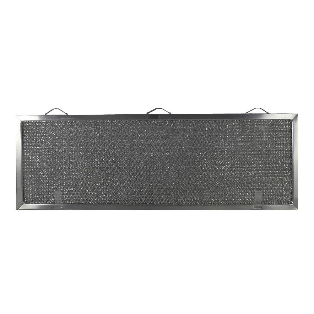 Range Hood Filters Inc - RHF0745 Aluminum Grease Filter for Ducted Range Hood or Microwave Oven | with 2 Pull Tabs and 3 Tension Springs - RHF0745_nostamp.jpg