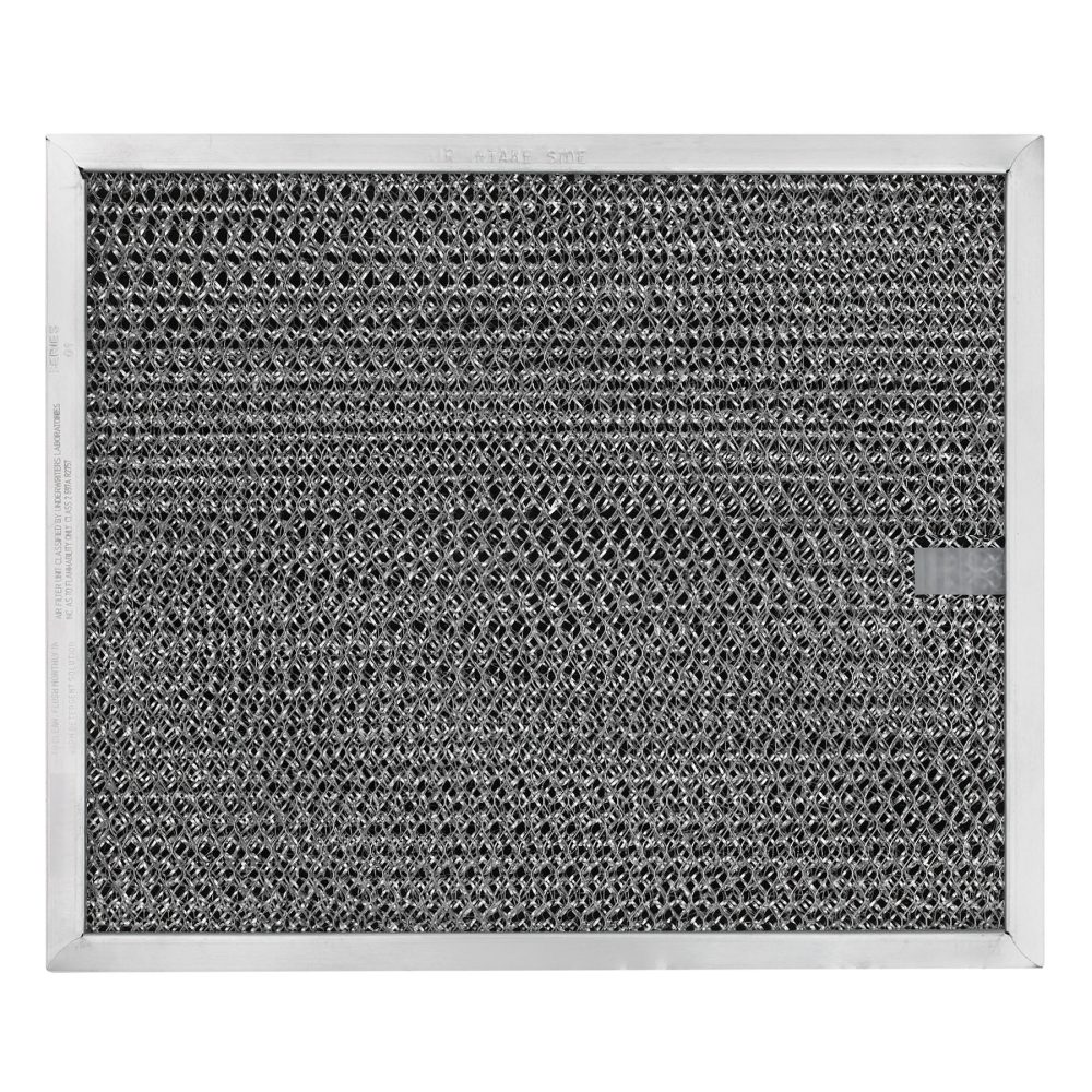 Range Hood Filters Inc - RHP0806 Aluminum/Carbon Grease and Odor Filter for Non-Ducted Range Hood or Microwave Oven | with Pull Tab - RHP0806F_nostamp.jpg