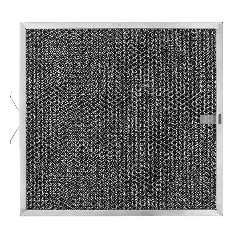 Range Hood Filters Inc - Broan-Nutone BPQTF Combination Aluminum-Carbon Filter Replacement - RHP1110_Front_Aluminum_Carbon_Grease_Odor_Filter_Range_Hood_Microwave_Oven.jpg