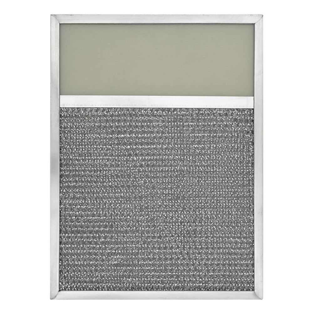 Range Hood Filters Inc - RLF0902 Aluminum Grease Filter with Light Lens for Ducted Range Hood | 4-1/2″ Lens - RLF0901_01.jpg