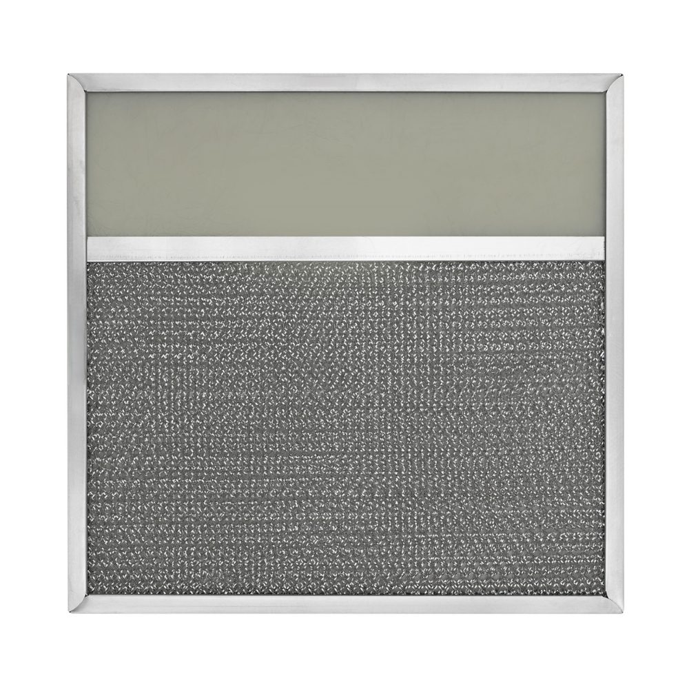 Range Hood Filters Inc - RLF1154 Aluminum Grease Filter with Light Lens for Ducted Range Hood | 4″ Lens - RLFLSIDE_nostamp.jpg