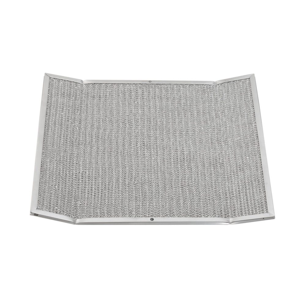 Range Hood Filters Inc - RWF1801 – Aluminum Metal Mesh Wing Filter – 17 X 18-3/4 X 3/8, S3-1/2, 2 HOLES, CTR, 1 EA SS - RWF1501_Aluminum_Mesh_Wing_Grease_Filter_Range_Hood-Microwave_Oven.jpg