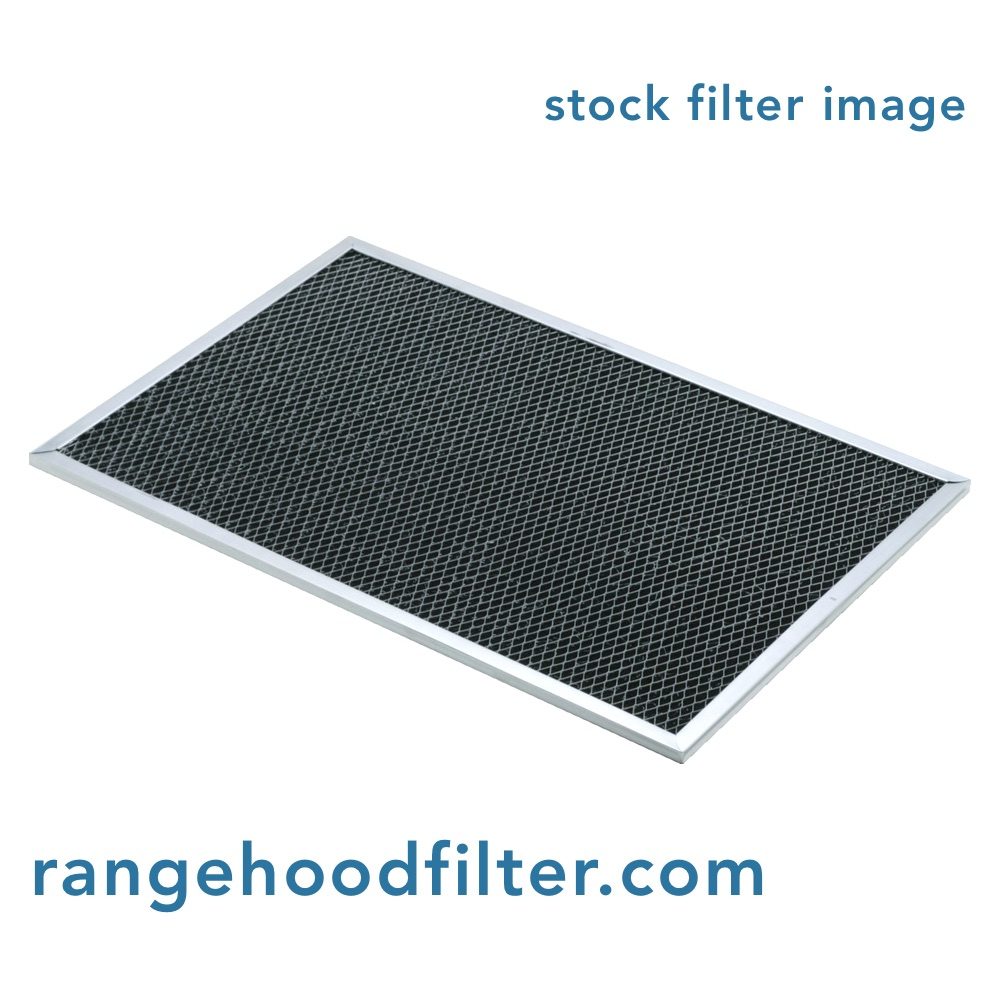 9" X 10-1/2" X 1/8" 1 PK WB02X8253 Aluminum/Carbon Range Hood Filter 