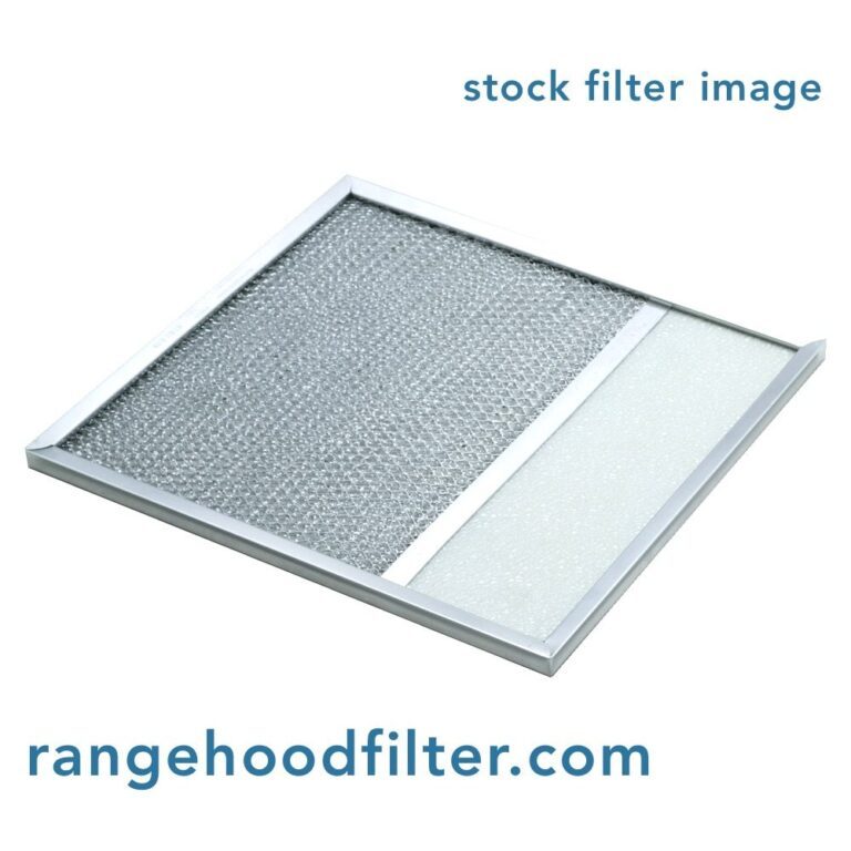 RLF0904 Aluminum Grease Filter with Light Lens for Ducted Range Hood | 4″ Lens