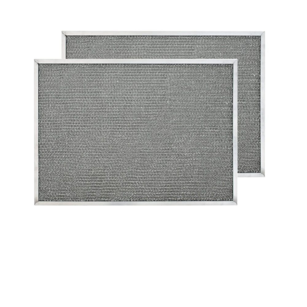 2-Pack Broan 99010301 Aluminum Mesh Grease Filter, 11-7/8x20-11/32x3/8