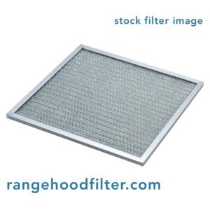 Range Hood Filters Inc - 2-Pack BCSEK136WW Broan Replacement Set - rangehood_microwave_filters_rhf_aluminum_grease_filter_rectangle_shape_stock_image.jpg